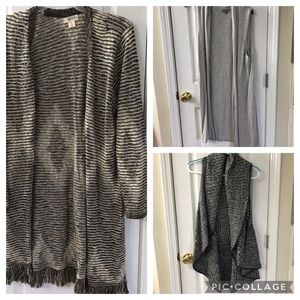 Lot of 3 long sweaters- XL